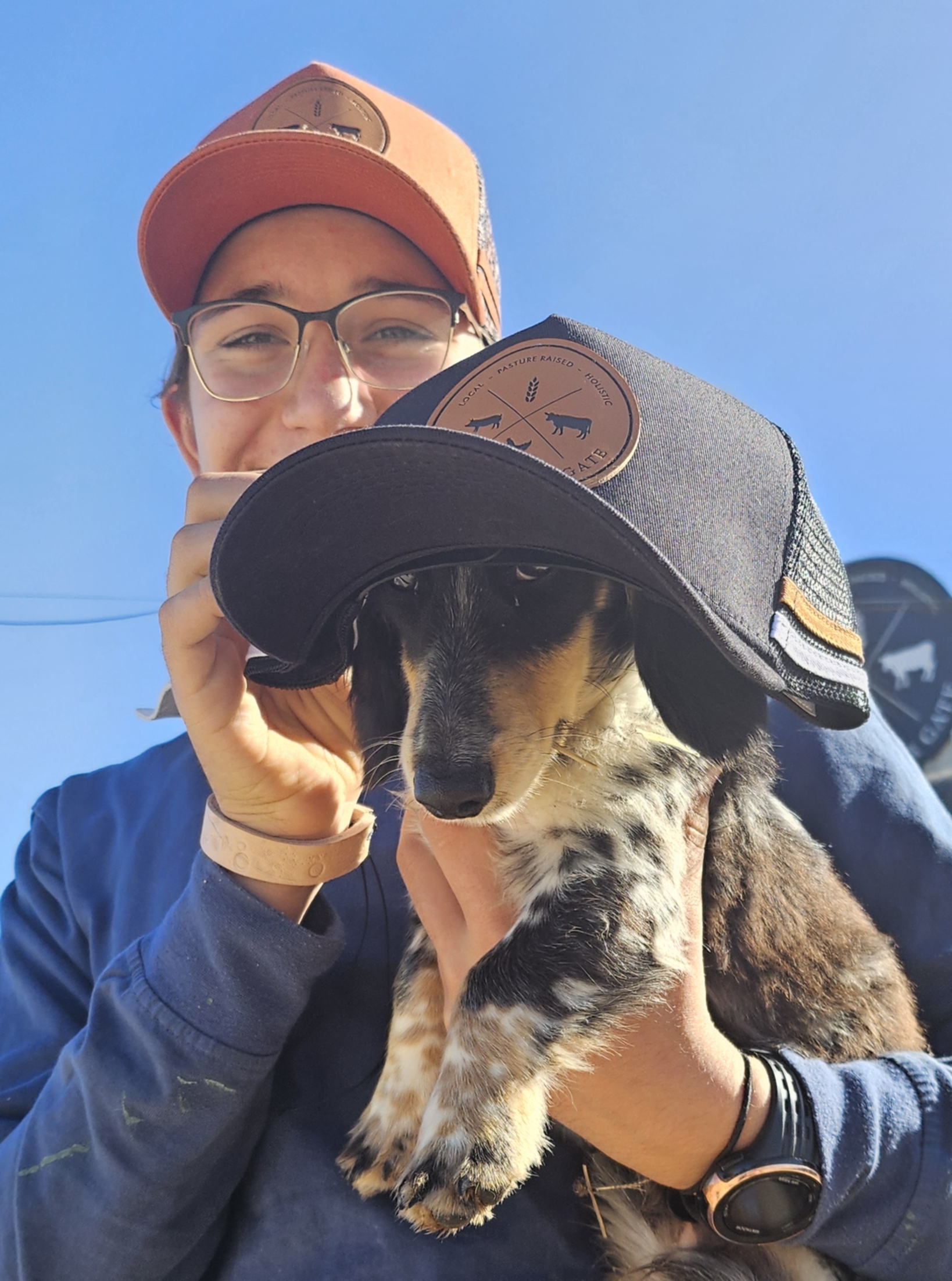 Black Tan & Leather Hat - Merchandise - Image 9