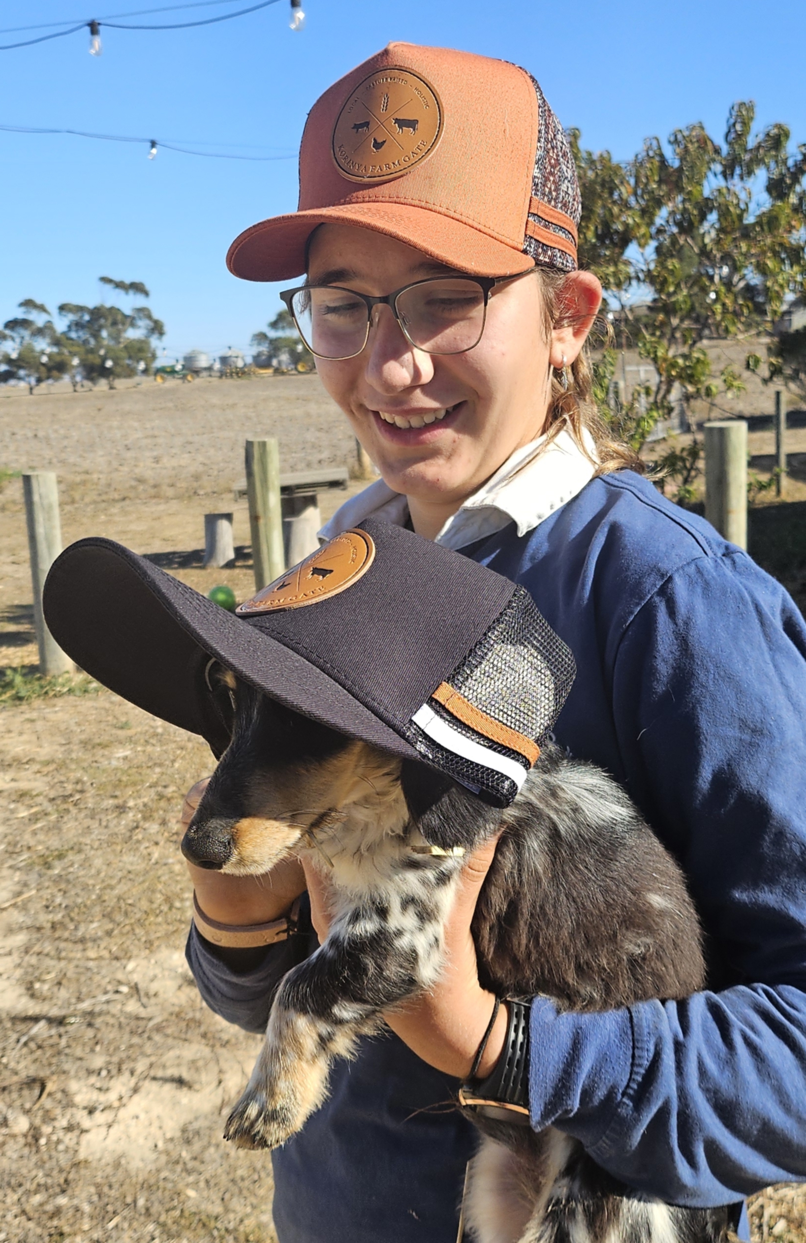 Black Tan & Leather Hat - Merchandise - Image 8