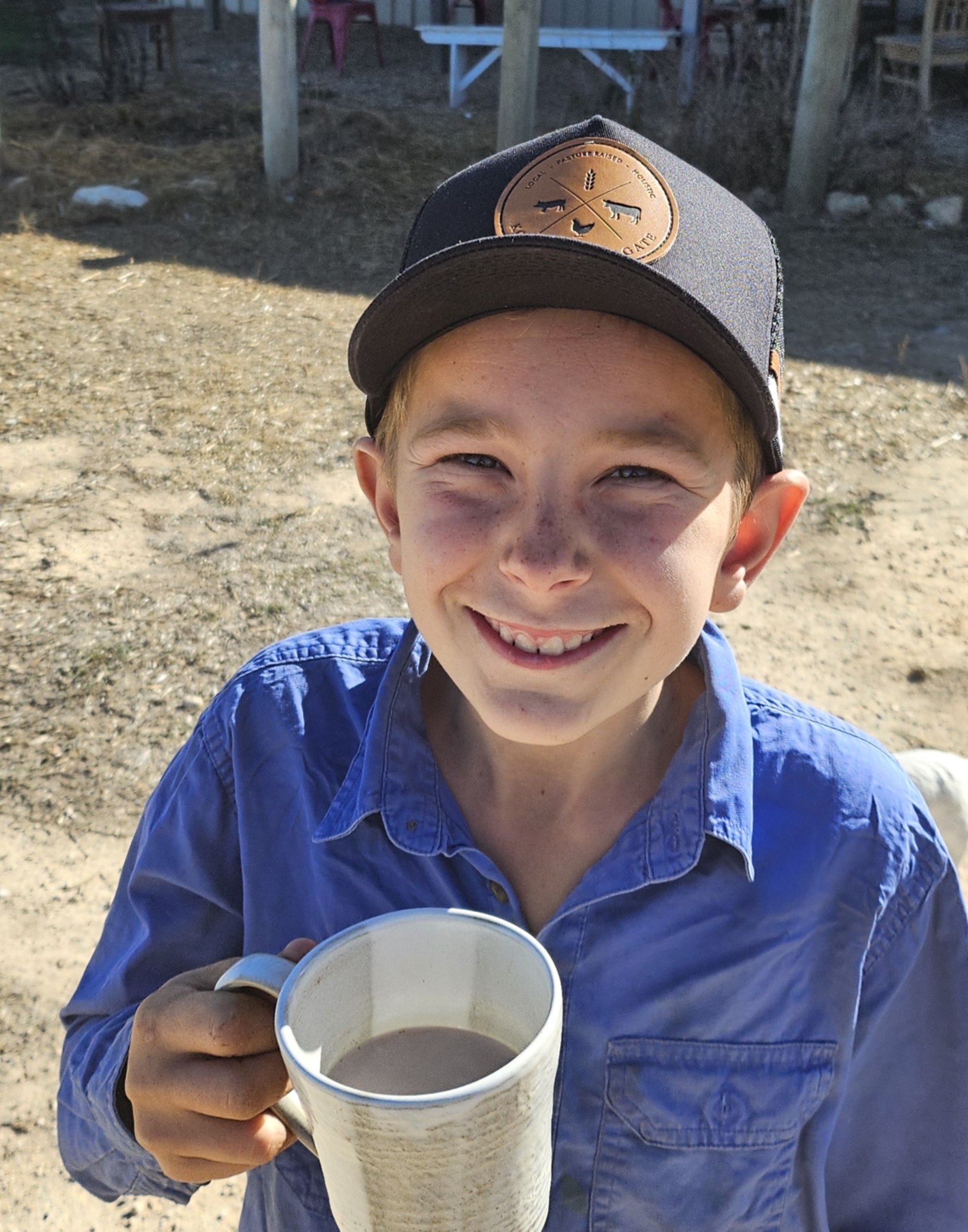 Black Tan & Leather Hat - Merchandise - Image 12