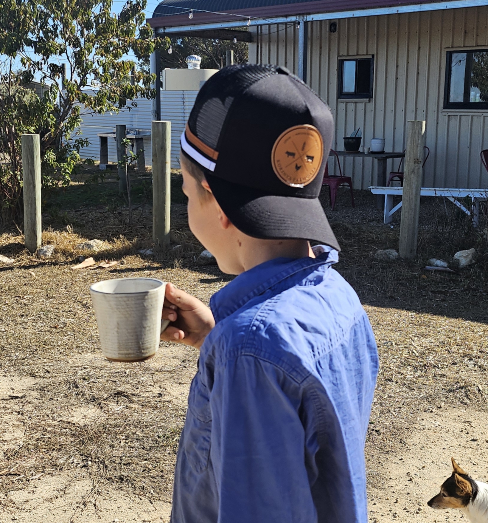 Black Tan & Leather Hat - Merchandise - Image 13