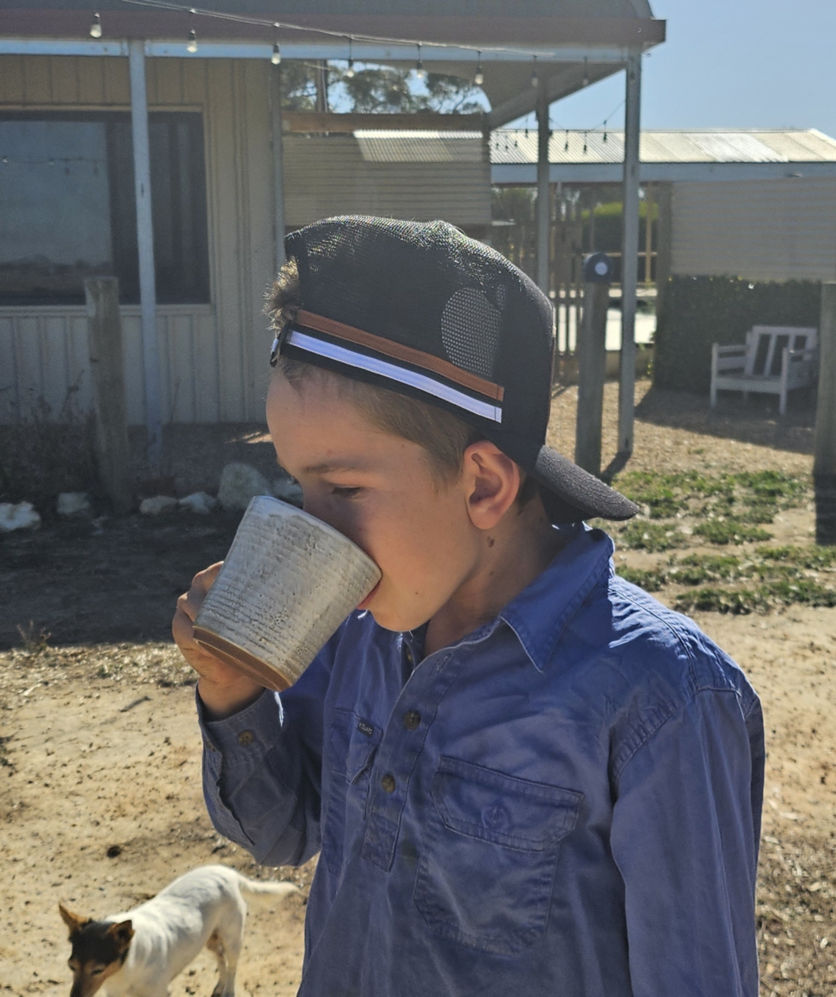 Black Tan & Leather Hat - Merchandise - Image 14