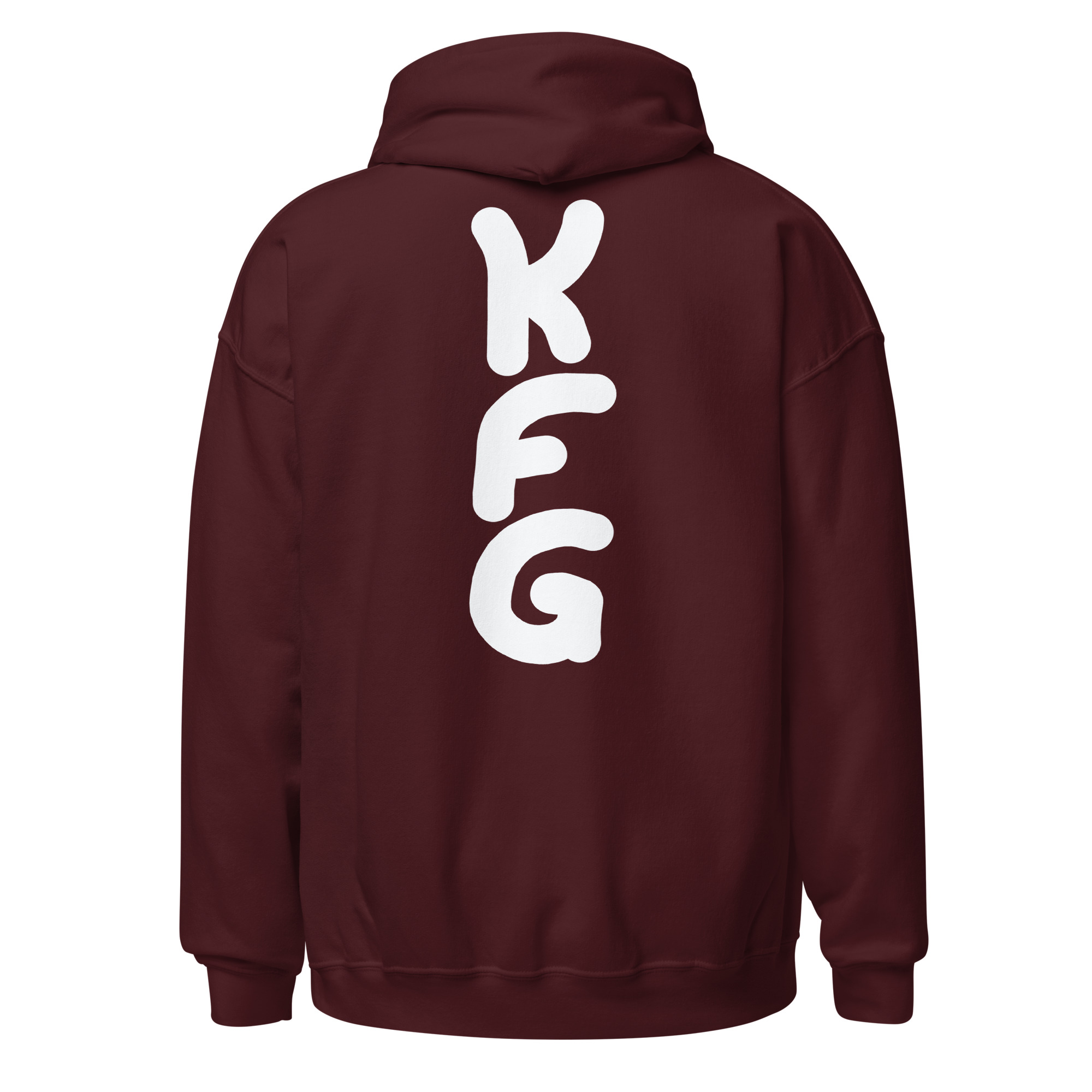 Express KFG Hoodie (White Iconography) - Image 7