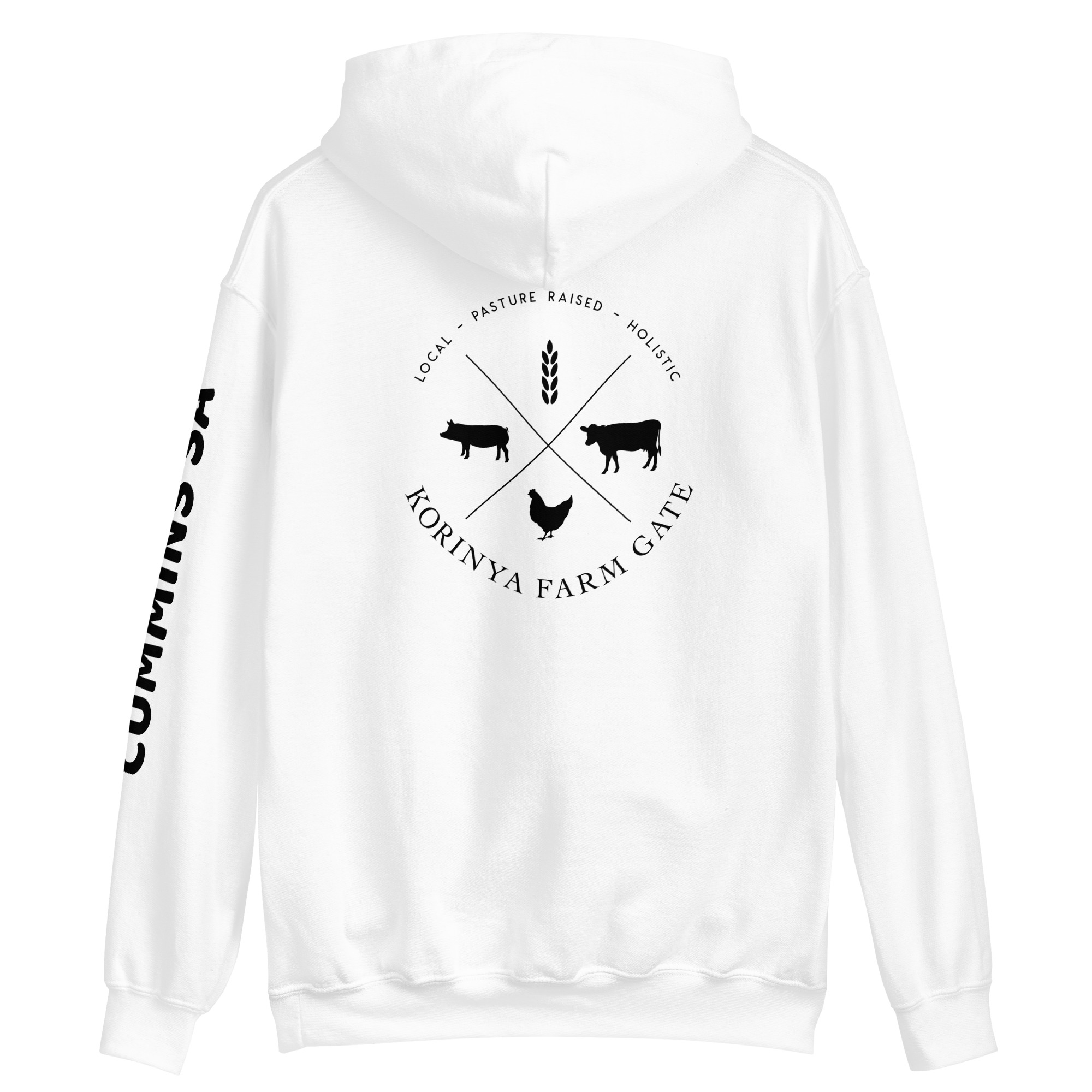 Refreshing Classic Hoodie (Black Iconography) - Image 8