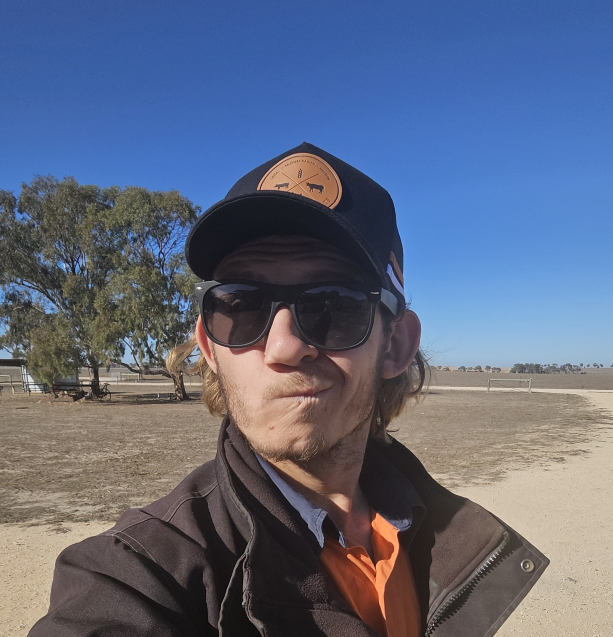 Black Tan & Leather Hat - Merchandise - Image 4